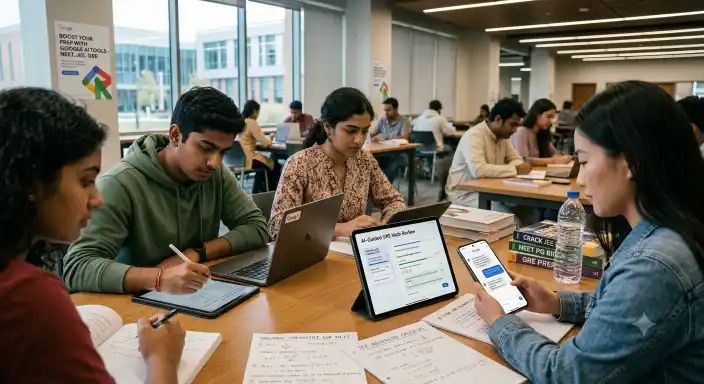 google ai exam preparation tools neet jee gre