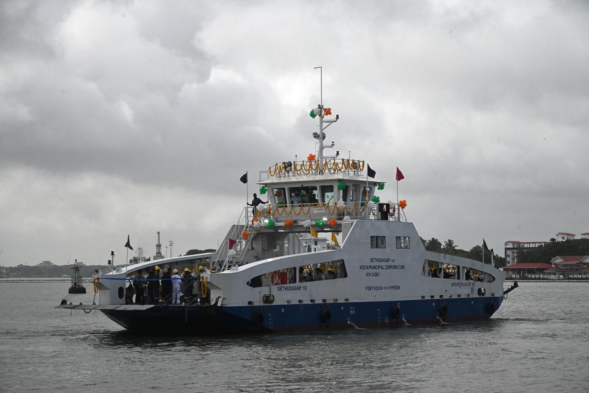 Ro-Ro Ferry Drifts Off Kochi