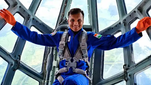 ajit krishnan gaganyaan us air war college training