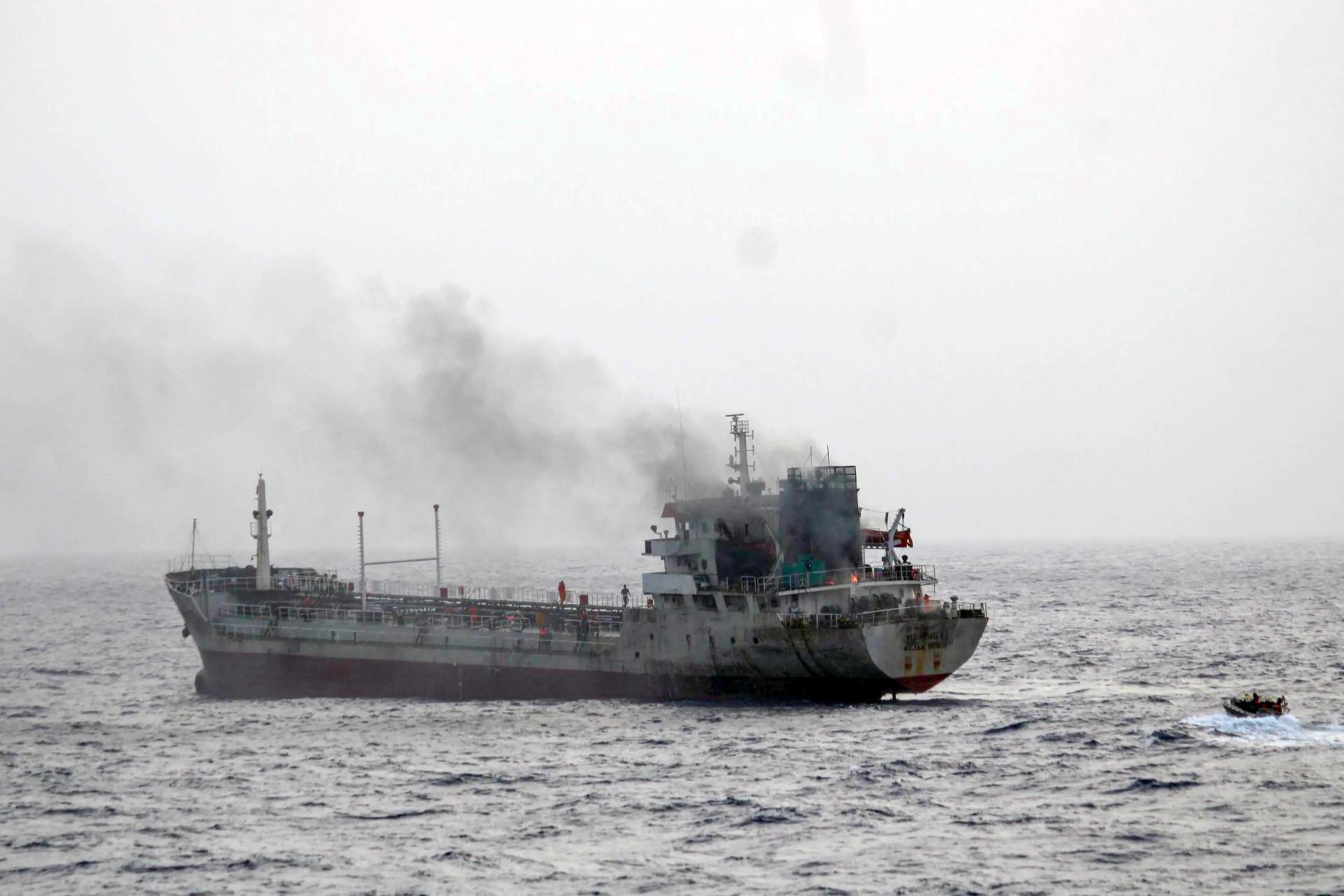 Indian Ship Sinks Off Yemen