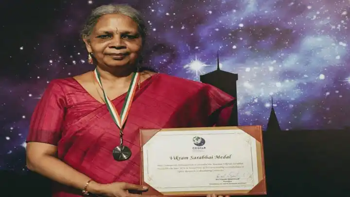 annapurni subramaniam cospar vikram sarabhai medal