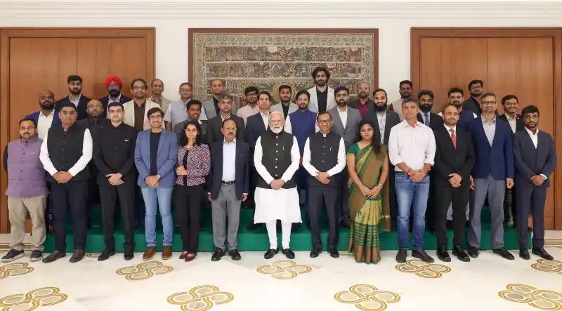 pm modi indian space startups meeting