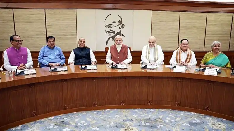 narendra modi social media reach union ministers
