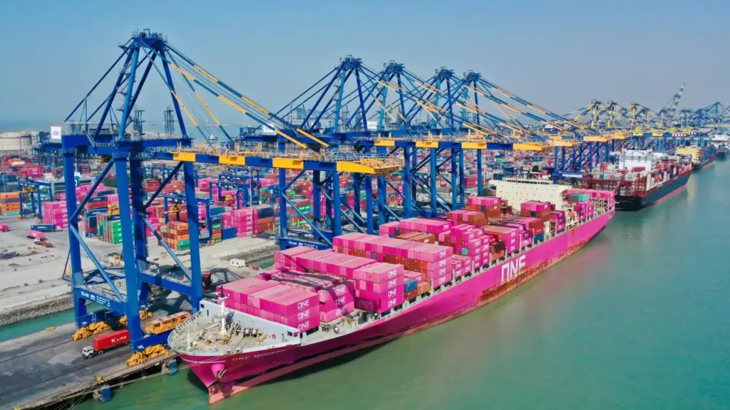 india first four mega ports deendayal jawaharlal nehru paradip mundra