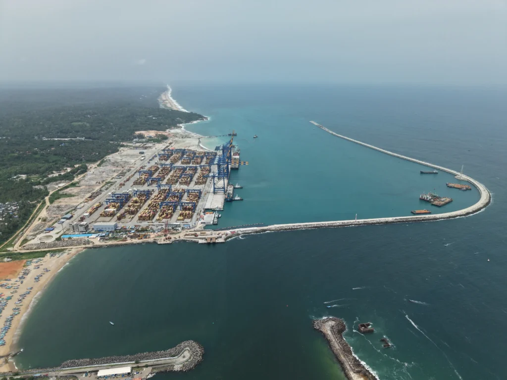 kerala first container freight station vizhinjam port