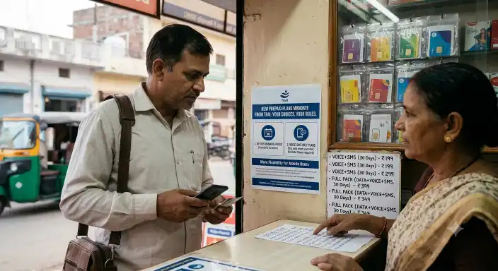 trai new recharge rules voice sms only plans 2026