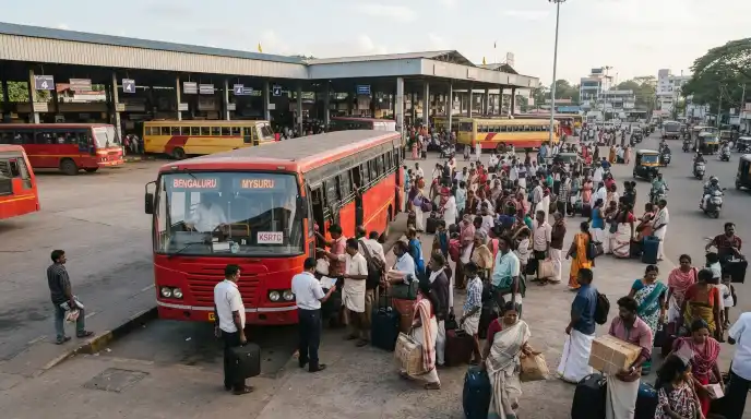 ksrtc special interstate bus services festival season