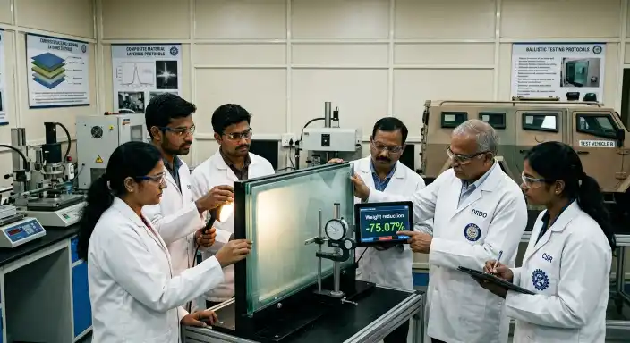 drdo lightweight bulletproof glass armoured vehicles