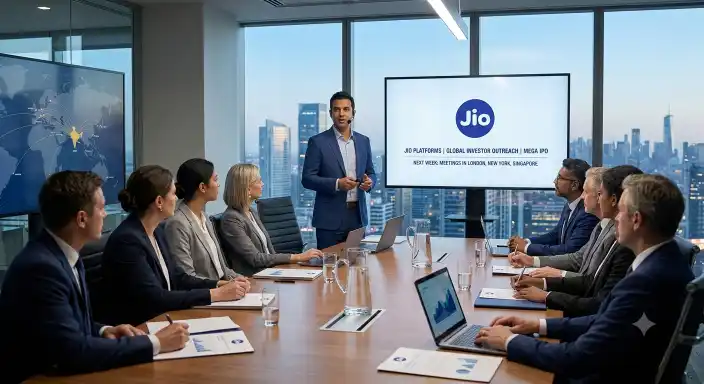 jio platforms ipo investor outreach november listing