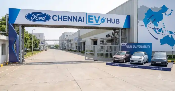 ford chennai ev manufacturing maraimalai nagar