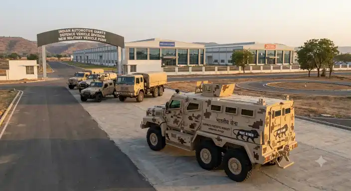 indian automotive companies defence mobility sector