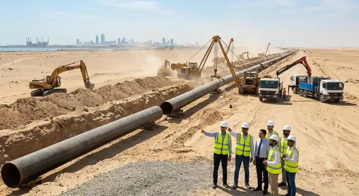 kpil uae gas pipeline epc contract 4000 crore
