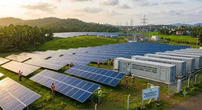 kerala solar power battery energy storage expansion