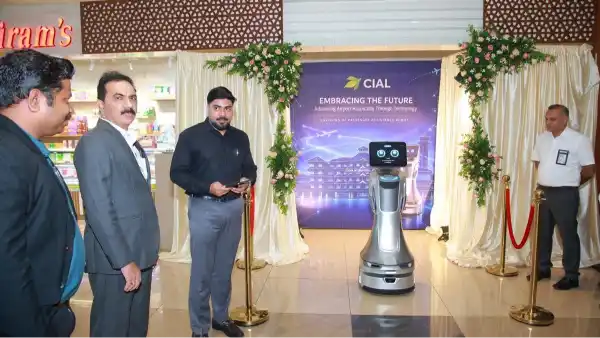 cochin airport ai robot passenger assistance kerala tourism