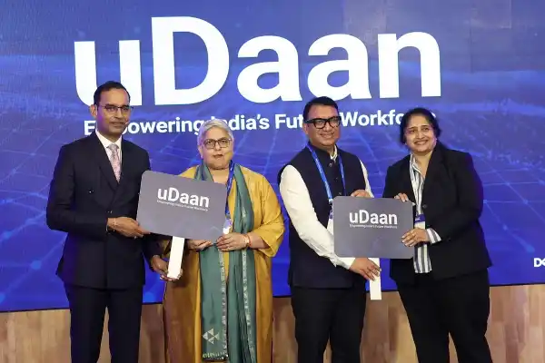 dell udaan ai skills 23000 youth india
