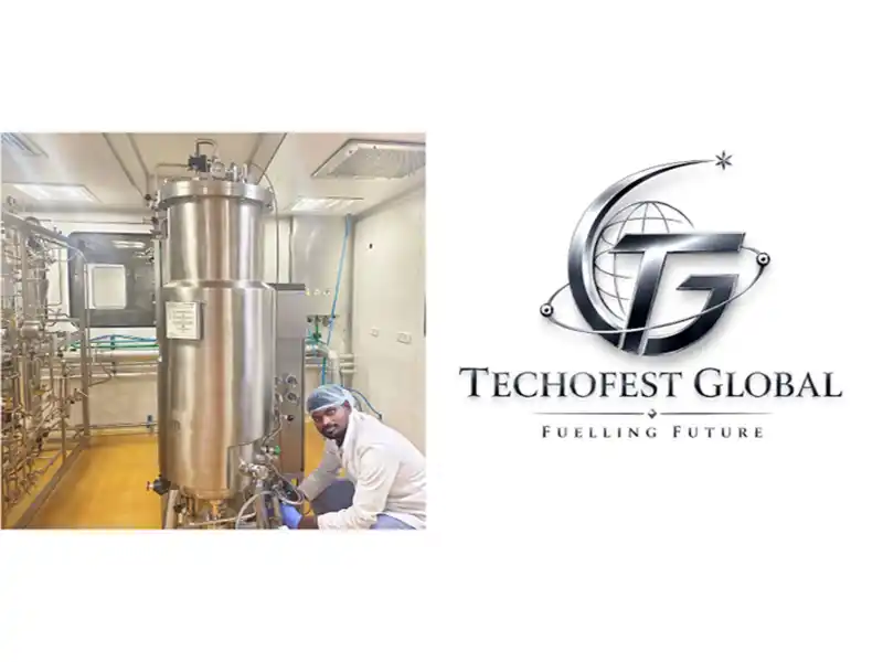 techofest global bioethanol from human hair waste