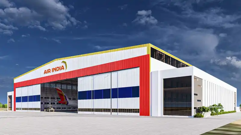 Air India MRO hangar in Delhi