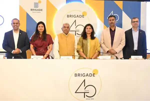 brigade group 40000 crore investment 40 million sq ft expansion