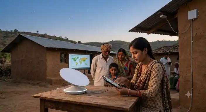 jio sovereign satellite connectivity 1600 leo satellites india