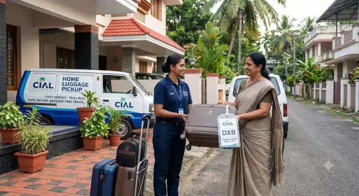 cial home luggage pickup service kochi airport