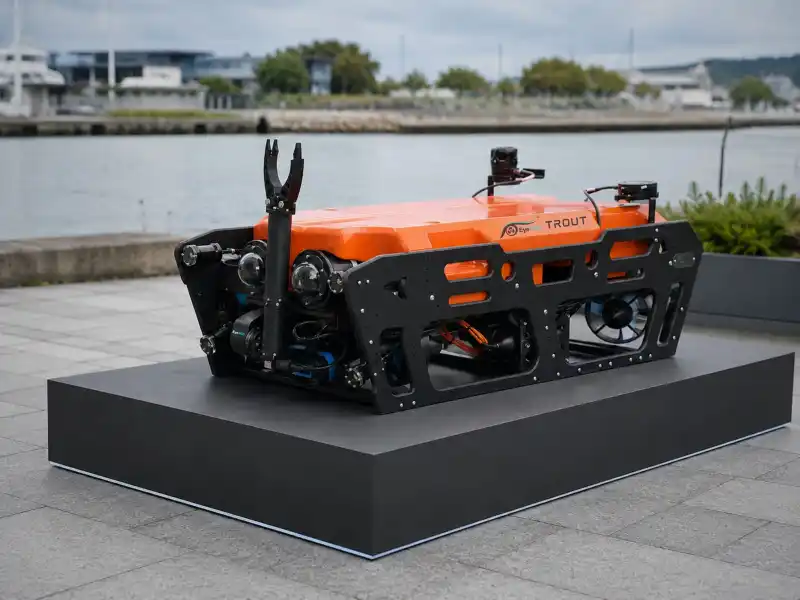 eyerov trout underwater rov indian navy delivery