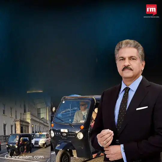 mahindra auto rickshaw london anand mahindra video
