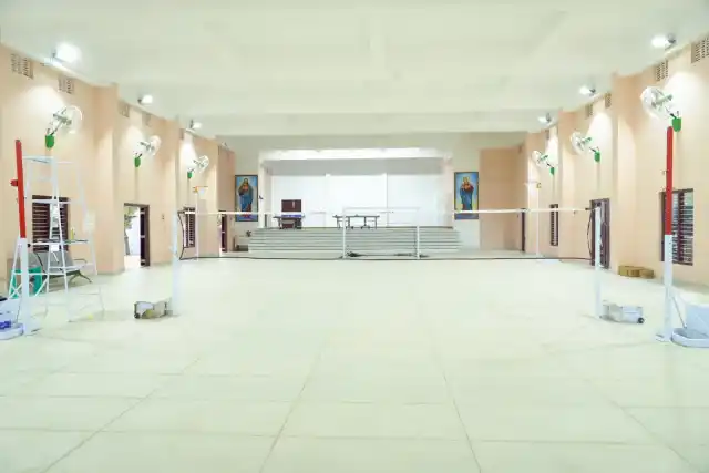 st rochs high school indoor auditorium sports hub thiruvananthapuram