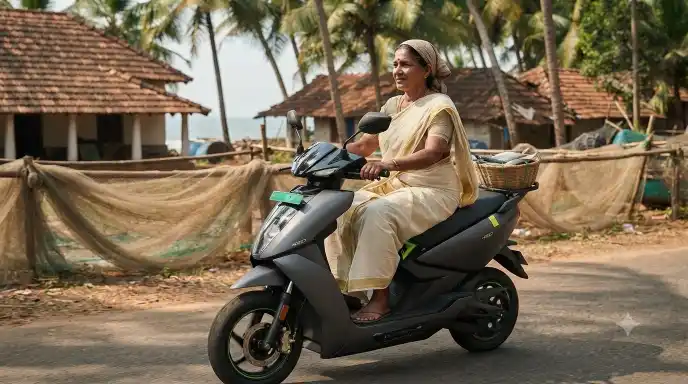 kerala she scooter scheme women fish workers electric scooters